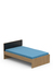 Bett 120x200 Young Dark Oak