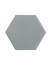 Paneel Heksagon Grey Piano