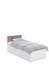 Bett 90x200 Young Dark Oak