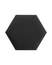 Paneel Heksagon Black