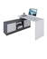 Schreibtisch L4 145 Stone Grey