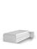 Bett 90x200 niedrig Young White