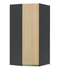 Garderobe L Concrete Dark