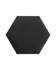 Paneel Heksagon Black