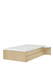 Bett 120x200 niedrig Young Oak
