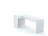 Eckschreibtisch B58 205x95 links White