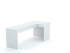 Eckschreibtisch B58 205x95 rechts White