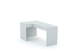 Eckschreibtisch B58 165x95 links Stone