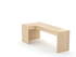 Eckschreibtisch B58 205x95 links Oak Lindberg