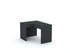 Eckschreibtisch B58 125x95 links Anthracite