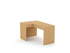 Eckschreibtisch B58 145x95 links Oak