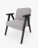 Stuhl Helsinki Dark Grey Cloud 81