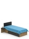 Bett 90x190 Young Dark Oak