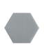 Paneel Heksagon Grey Piano