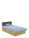 Bett Wake Up 120 White Oak