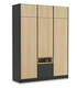 Schrank 180-2-60/240 Concrete Dark