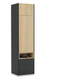 Schrank 60-2-60L/240 Concrete Dark