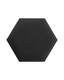 Paneel Heksagon Black