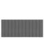 Paneel Vertical 200 Anthracite Cloud