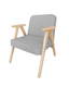 Stuhl Helsinki Oak Grey Cloud 81