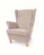 Ohrensessel Beige Cloud 03