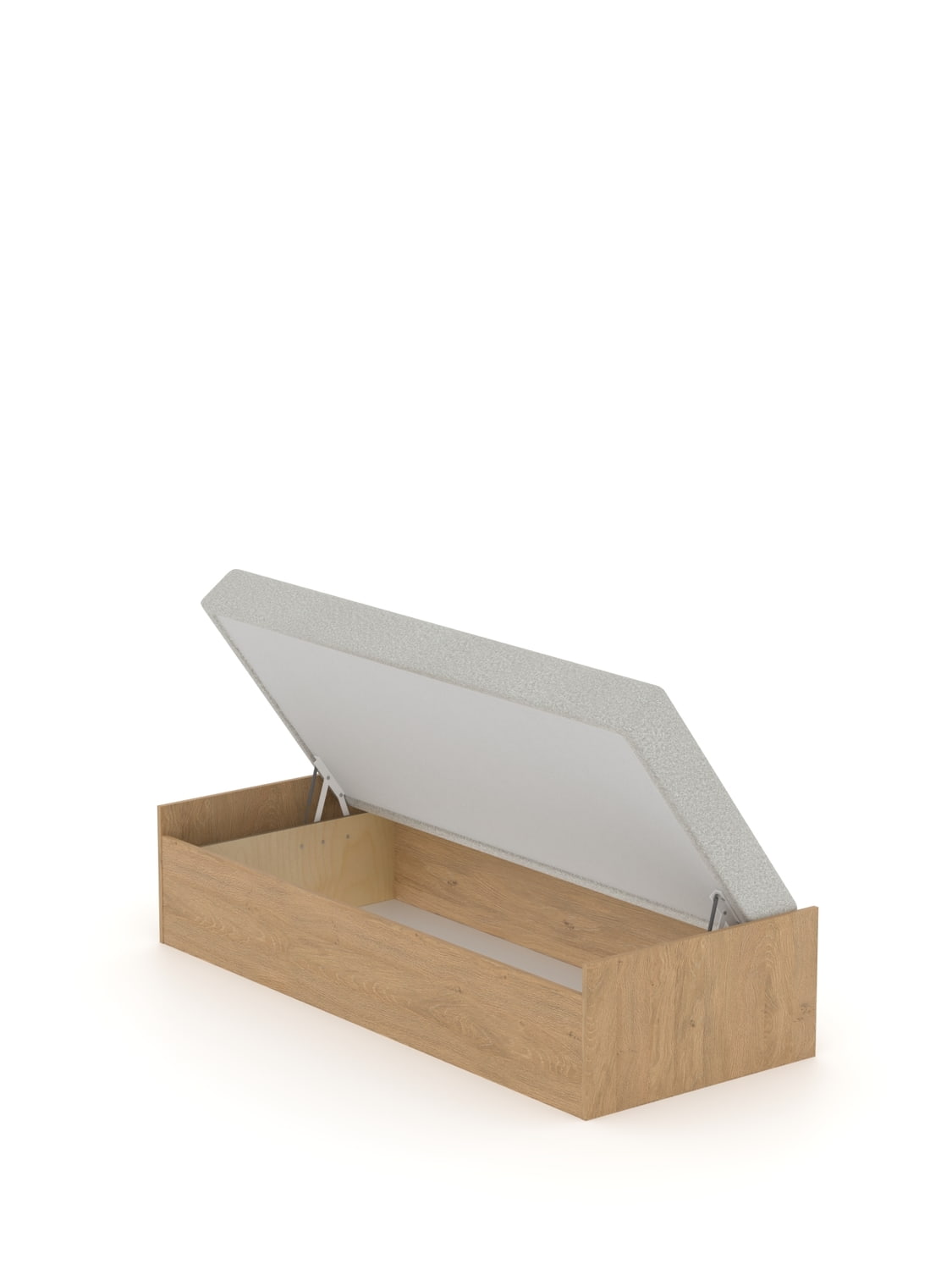 Bett Open White Oak