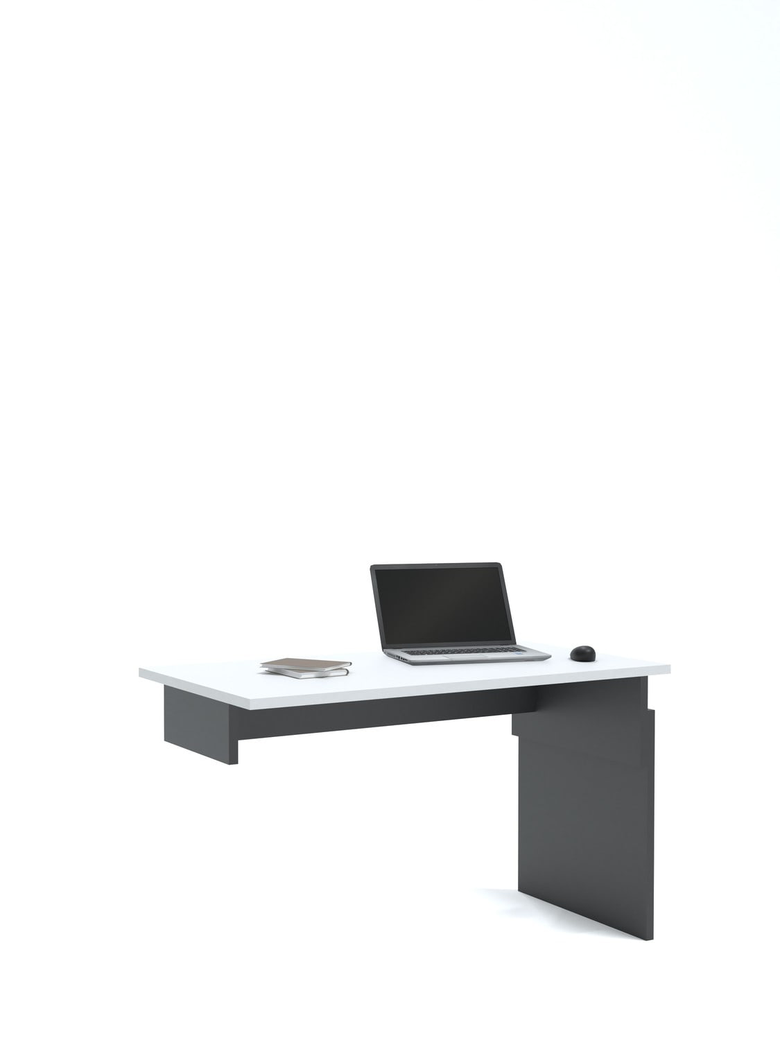 Schreibtisch Flex Plus 125 White Dark