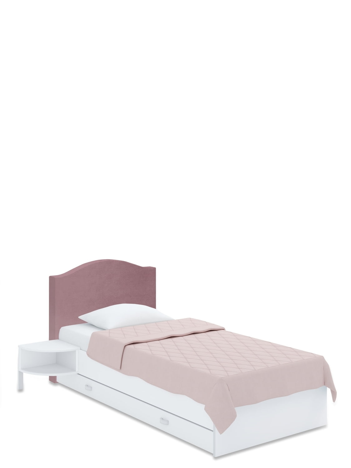 Polsterbett Bella 90x200 Pink