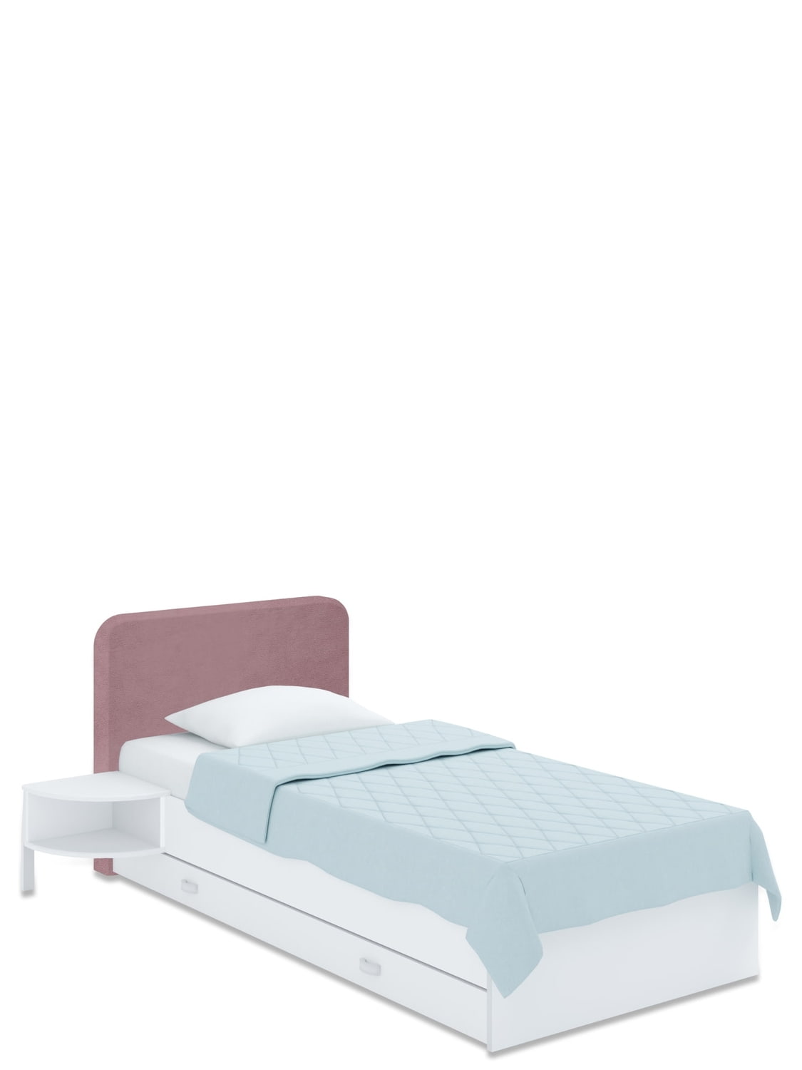 Polsterbett Soft 90x190 Pink