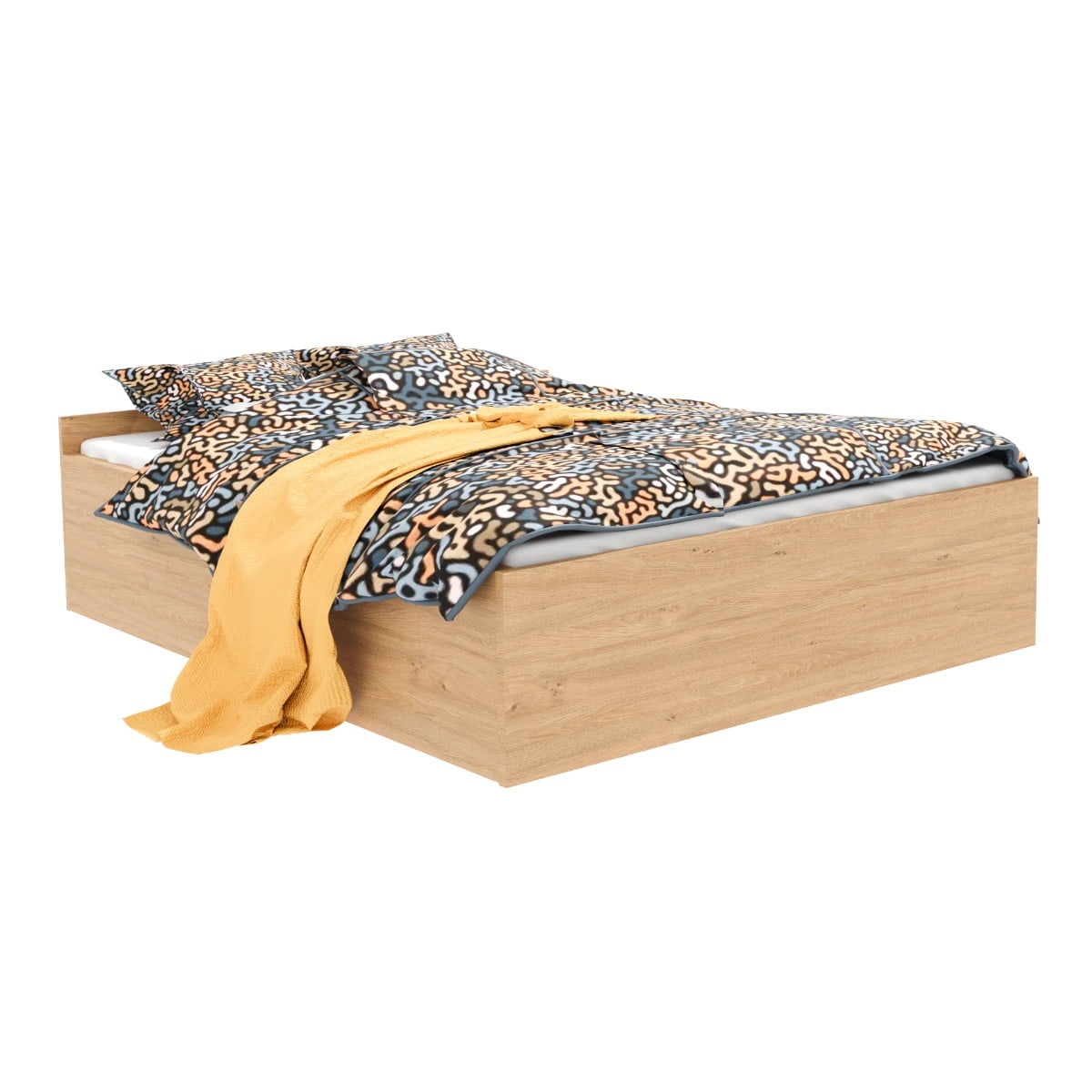 Bett Wake Up 160 White Oak
