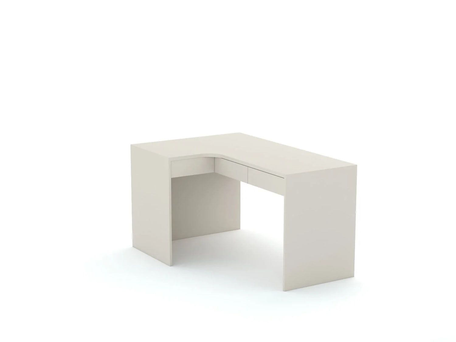 Eckschreibtisch B58 145x95 links Sandline