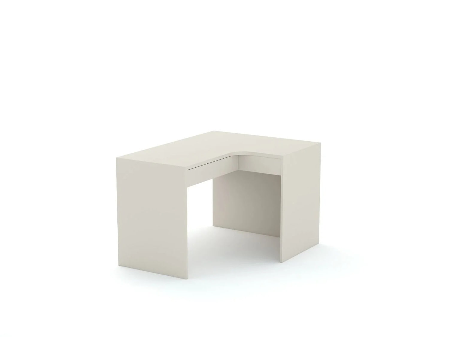 Eckschreibtisch B58 125x95 rechts Sandline