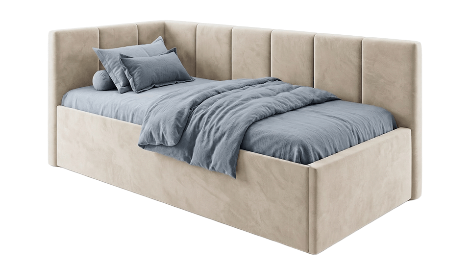 Bett Like 90 links Beige Cloud 03
