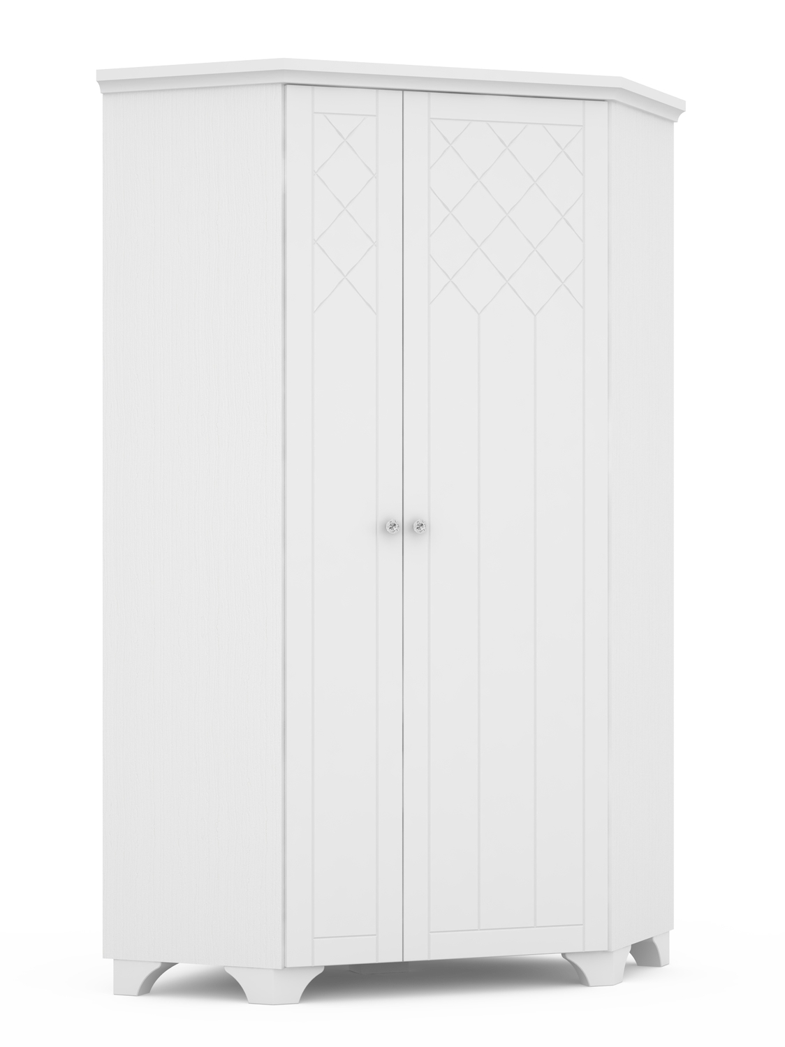 Eckschrank Royal White