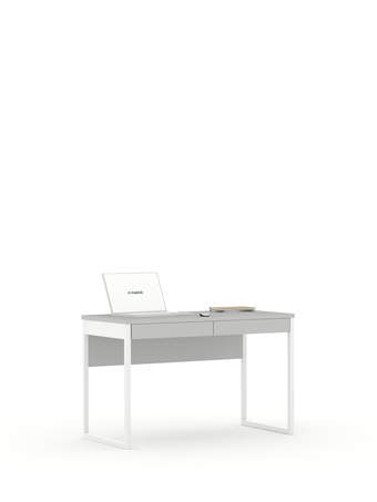 Schreibtisch 120 White Grey