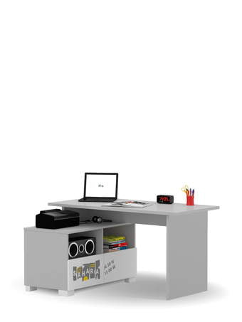 Schreibtisch Flex 140 Grey