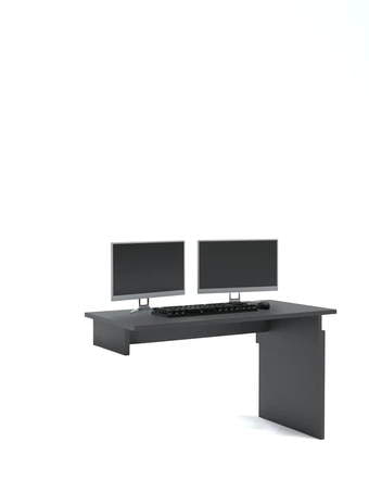 Schreibtisch Flex Plus 140 Grey Dark