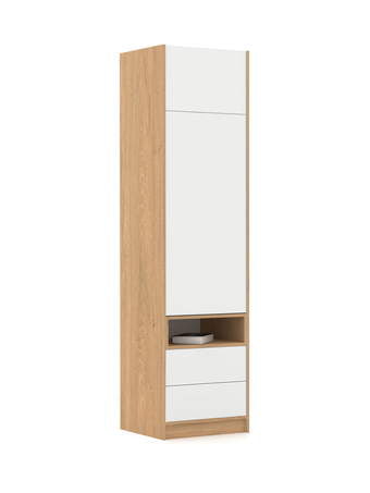 Schrank 60-2-60L/240 White Oak