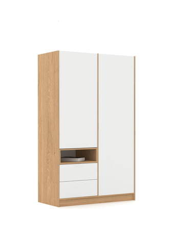 Schrank 120-2-60/200 White Oak