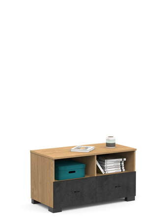 TV-Schrank 100 Concrete Oak