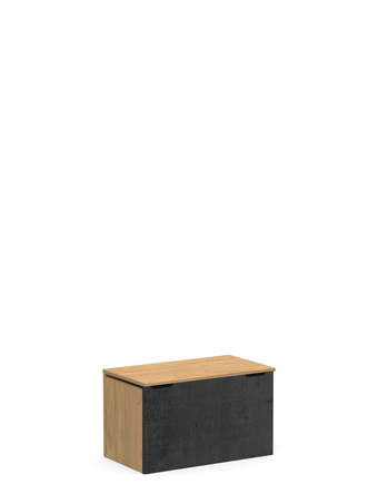 Truhe Concrete Oak