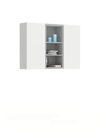 Hängeschrank 1450-30 White Grey