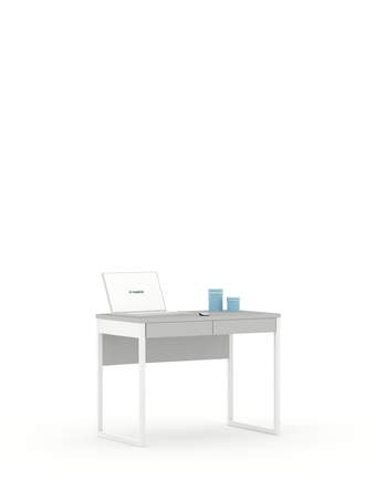 Schreibtisch 100 White Grey