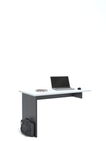 Schreibtisch Flex 160 White Dark