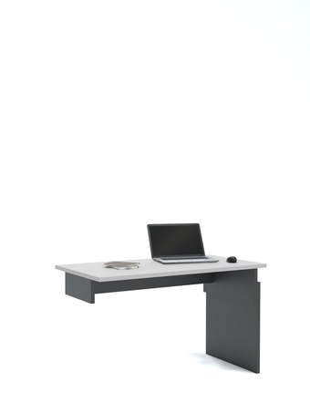 Schreibtisch Flex Plus 125 Grey Dark