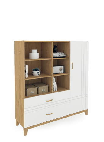 Regal niedrig 150 Hygge Oak