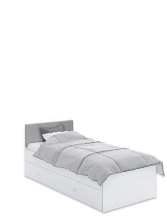 Bett 90x200 Young Dark Oak