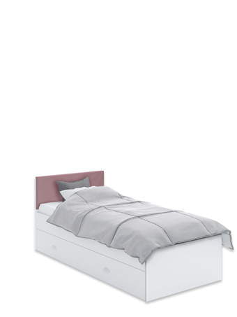 Bett 90x200 Young Dark Oak