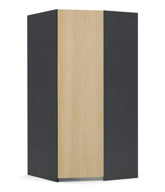 Garderobe P Concrete Oak