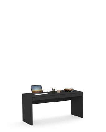 Schreibtisch 165 mit Schubladen Mode Dark
